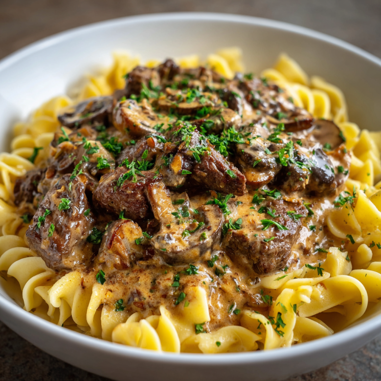 Beef Stroganoff